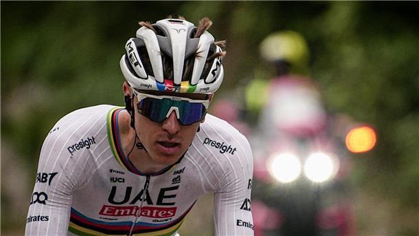 Tour-Star Pogacar bei Saison-Auftakt Zehnter - Milan siegt Weltmeister Tadej Pogacar startet mit einem zehnten Platz in die Saison.