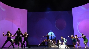 (Renan Carvalho, Tin-Yu Tsai, Stefano Neri und Ballett-Ensemble