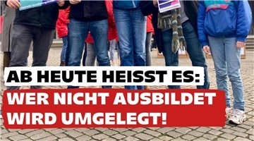 „Wer nicht ausbildet, wird umgelegt“: Wegen dieser Aussage auf Facebook stehen die Jusos Bremen in der Kritik. 