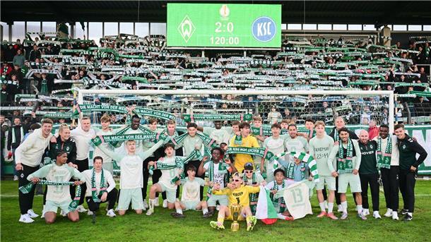 Nächster Profivertrag: Werder befördert Pokalsieger-Talente Werder Bremen gewinnt der U19-DFB-Pokal.