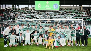 Werder Bremen gewinnt der U19-DFB-Pokal.