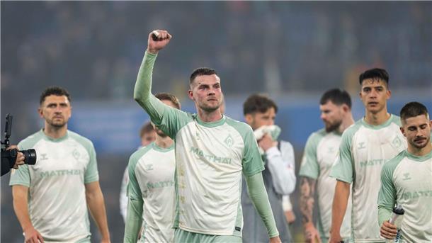 Werder Bremen nach dem 1:0 im DFB-Pokal beim SC Paderborn.