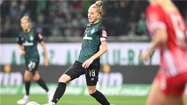 Werders Kapitänin Lina Hausicke ist eine Kandidatin für die Auszeichnung „Sportlerin des Jahres 2023“.