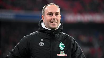 Werder Bremens Trainer Ole Werner.