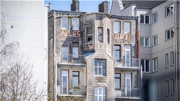 WERK-Haus: Rückansicht in der Bürger 218. 