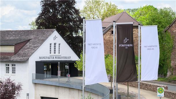 Regierung hält weiter an Porzellanmanufaktur fest Werksverkauf der Porzellanmanufaktur Fürstenberg.