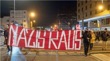 Wie hier am Dienstag in Köln soll auch in Rotenburg am Sonnabend ein Zeichen gegen Rechts gesetzt werden.