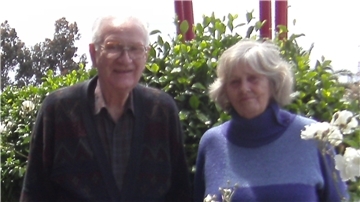 Ernst August Raker und seine Schwester Karin