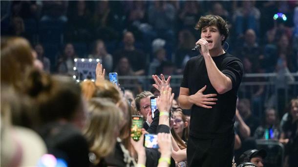 Nach Krankheit: Wincent Weiss wieder auf der Bühne Wieder fit: Sänger Wincent Weiss.