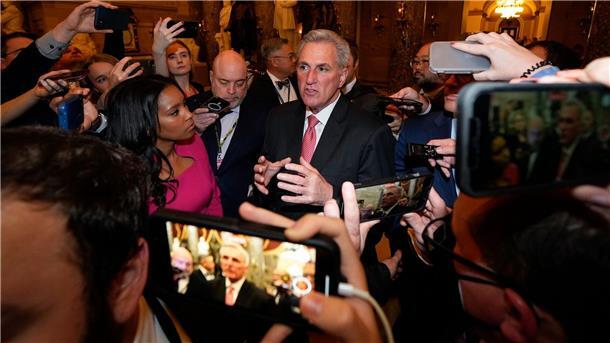 Wieder vertagt: Der US-Kongress kann sich nicht auf die Wahl von Kevin McCarthy verständigen.