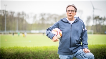 Wilfried Zander geht beim Bremer Fußball-Verband in Ruhestand. Foto: Hartmann