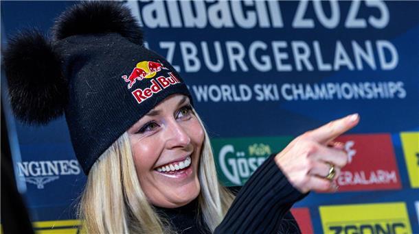 Will die WM eigentlich entspannt und ohne Druck angehen: Lindsey Vonn.