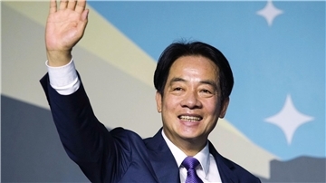 William Lai holte bei der Präsidentenwahl in Taiwan 40,05 Prozent der Stimmen.