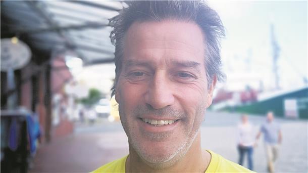 Mann mit Drei-Tage-Bart