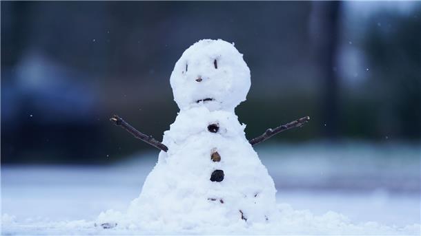 Winterwetter in Großbritannien.