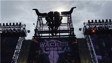 Die Bühne vom Wacken 2025.