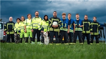 Feuerwehrleute für Imagekampagne der Stadt Geestland