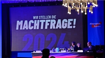 „Wir stellen die Machtfrage! 2024“, hieß es im November beim Landesparteitag der AfD in Thüringen.
