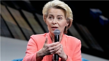 Wird von Palästinensern massiv kritisiert: Ursula von der Leyen.