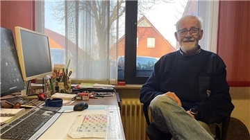 Mann im Büro