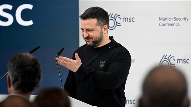 Wolodymyr Selenskyj, Präsident der Ukraine.