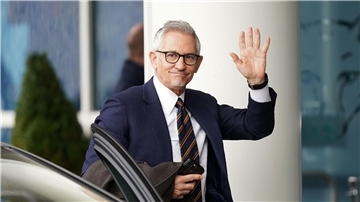 Wurde von der BBC vorerst aus dem Programm genommen: Gary Lineker.