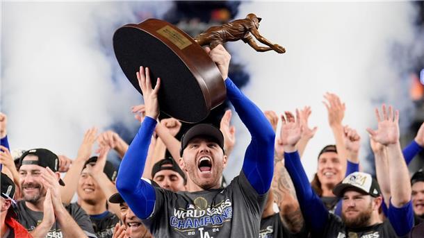 Krawalle in Los Angeles nach Final-Sieg der Dodgers Wurde zum MVP der World Serie gewählt: Freddie Freeman.
