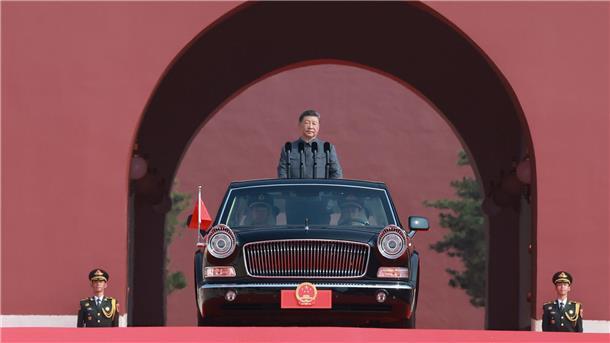 Xi hatte vor der Waffenschau in Peking friedliche Absichten seiner Armee betont. 