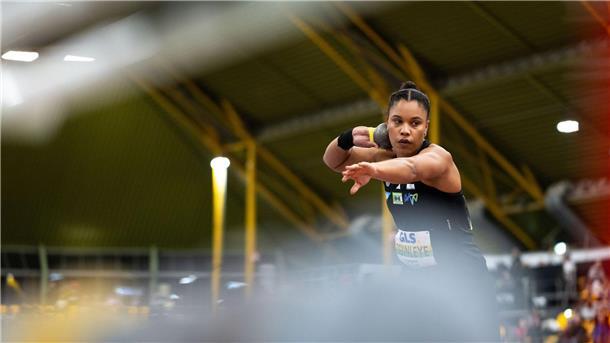 Yemisi Ogunleye ist eine der größten deutschen Hoffnungen für die Hallen-EM in den Niederlanden.