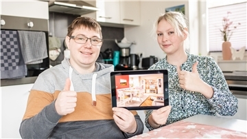 Yvonne und Marvin Holst haben sich schon einige Möbel für ihr Traumhaus angesehen. So ist ihre Meinung.