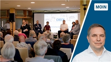 Podiumsdiskussion der NORDSEE-ZEITUNG in Sievern.