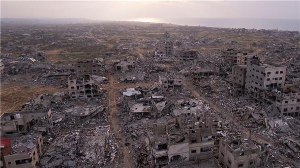 Trump will US-Übernahme von Gaza - was bedeutet das? Zerstörungen im Gazastreifen. (Archivbild)