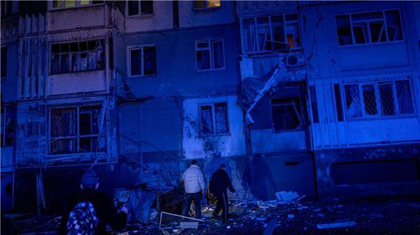 Krieg gegen die Ukraine: So ist die Lage Zerstörungen in Cherson.