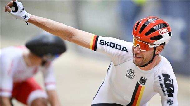 Nach Jury-Panne und Bronze-Verlust: Kluge mit harter Kritik Zu früh gefreut: Bahnradfahrer Roger Kluge blieb im Madison mit Moritz Augenstein nach einer Jury-Panne nur der vierte Platz. (Archivbild)