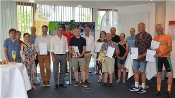 Zur Abschlussveranstaltung mit Siegerehrung waren die Kapitäne von insgesamt 37 teilnehmenden Teams eingeladen.