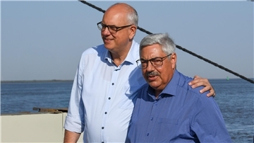 Andreas Bovenschulte und Melf Grantz