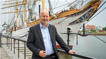 „Zurück in die Zukunft“: Jan-Matthias Westermann will deutschlandweit Traditionsschiffe retten.