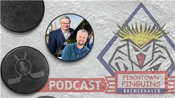 Zwei „Bosse“ kommen im Pinguins-Podcast zu Wort: Peter Klett (oben) und Othmar Gimpel.