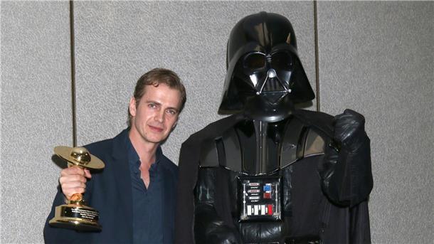 Zwei, die zusammengehören: Hayden Christensen und Darth Vader.