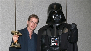 Zwei, die zusammengehören: Hayden Christensen und Darth Vader.