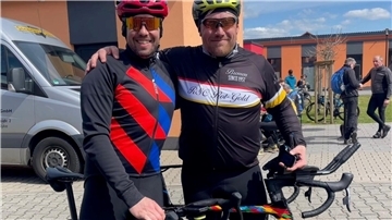 Benjamin Schwarz und Helge Barz