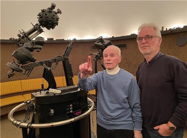  Ehrenvorsitzender Reinhard Herden (84) und Vorsitzende Hans-Heinrich Berends (72) 