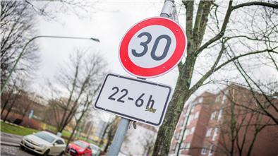 Blick in die Straße.