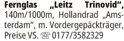 Anzeige