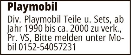 Anzeige